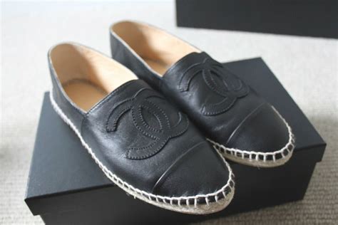 chanel flat espadrilles replica|authentic chanel espadrilles.